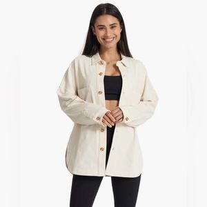 Vuori Women’s Mackenzie Shirt Jacket in Natural XS/S